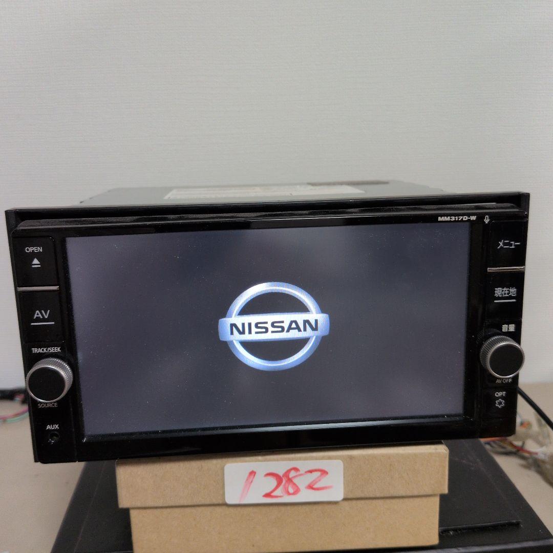 282 動作良好 MM317D-W 日産 Bluetooth