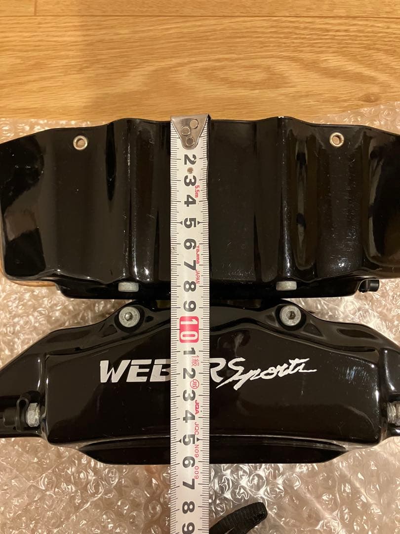 お値下げ☆WEBER Sport ブレーキキャリパーセット ブラック
