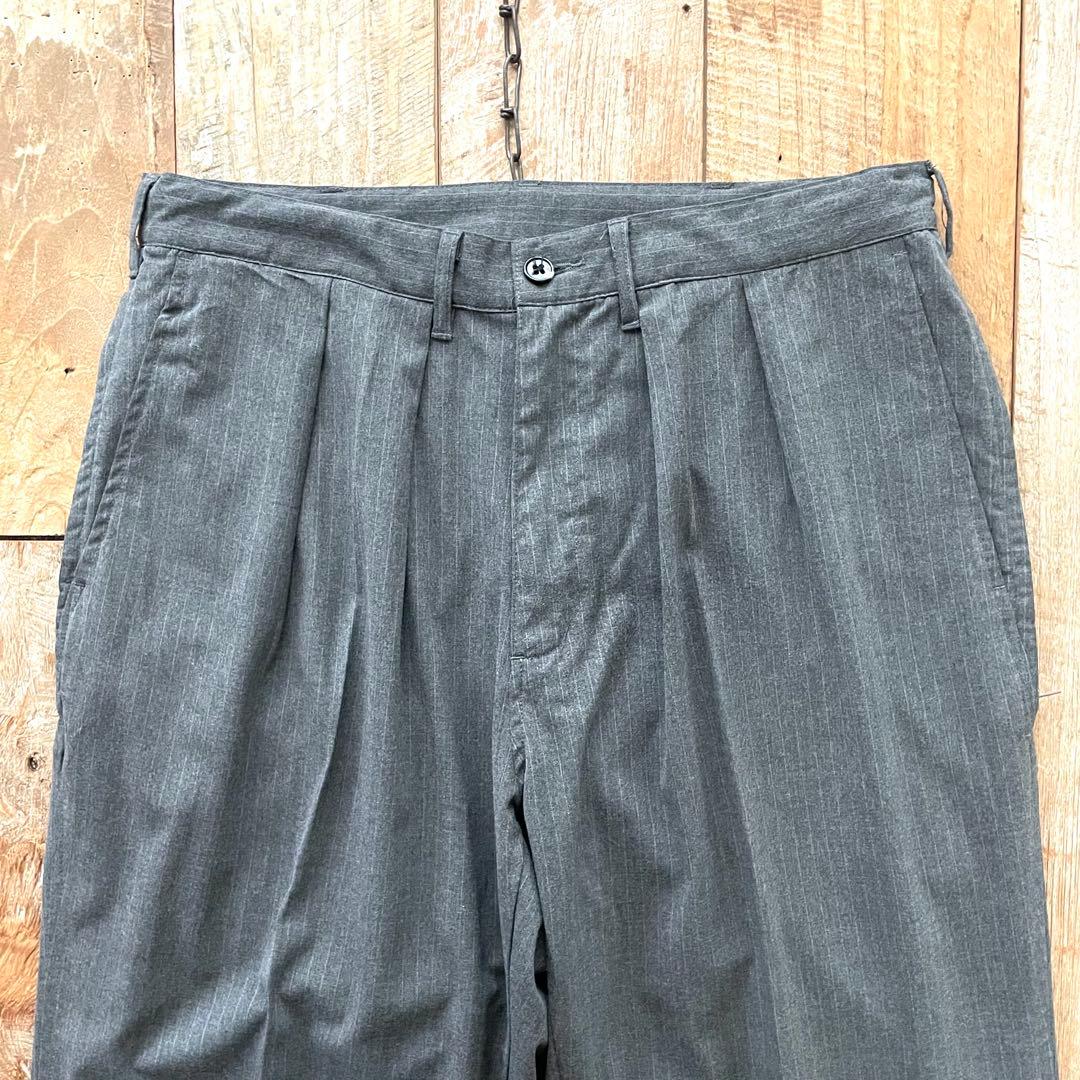 【極美品】BEAMS SURF&SK8 SSZ ワイド スラックス パンツ L