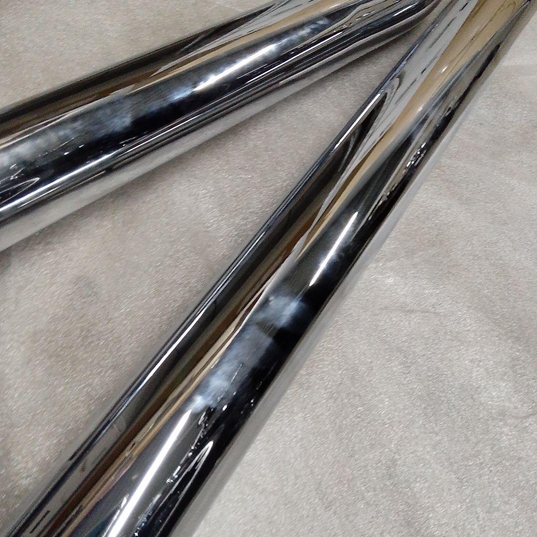 ハーレー　エボ　FLSTS　フィッシュテール　マフラー