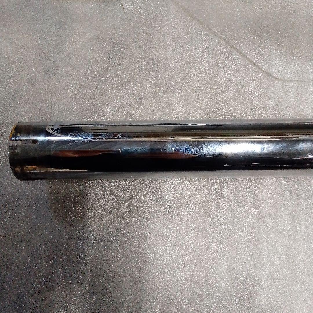 ハーレー　エボ　FLSTS　フィッシュテール　マフラー