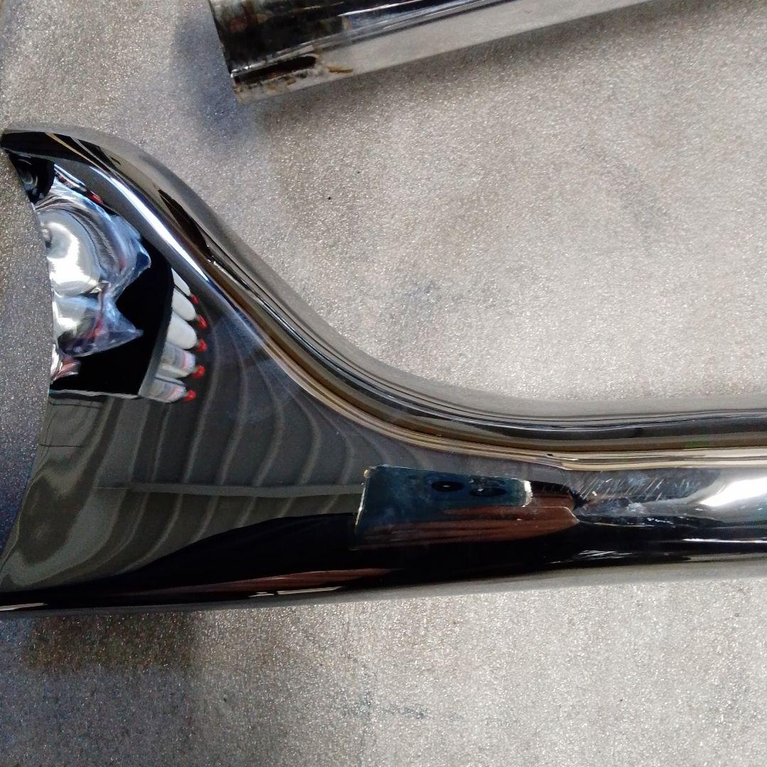 ハーレー　エボ　FLSTS　フィッシュテール　マフラー