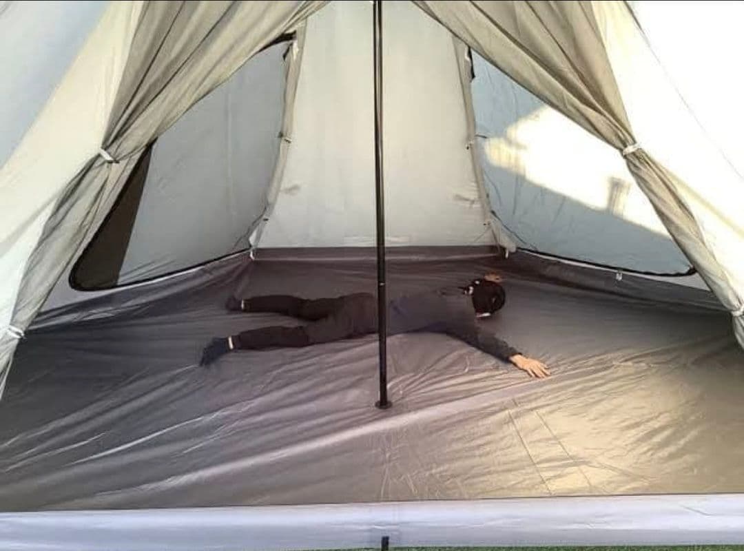 【全部セット】ヤドカリテント本体、ビッグポール、付属品、グランドシート