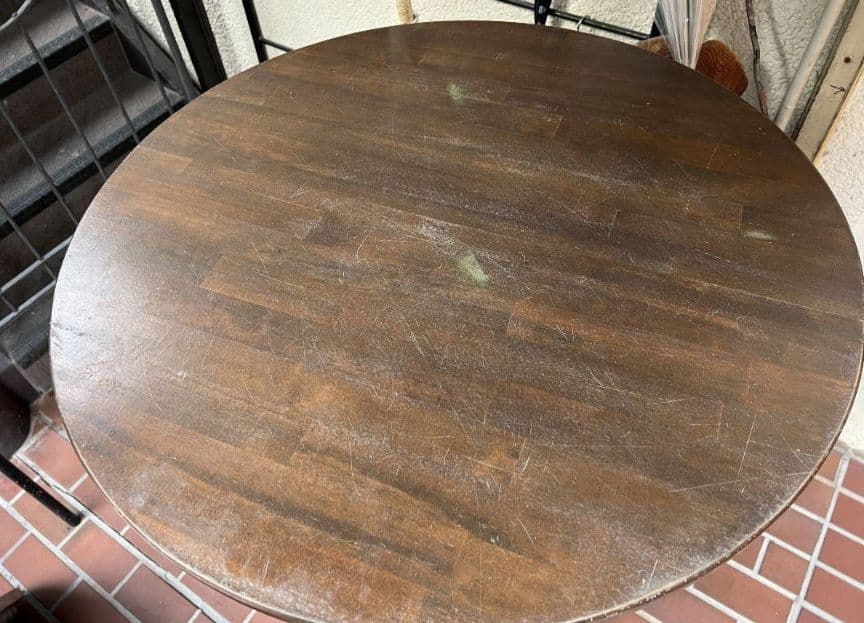 【miya】木製 ワイン樽テーブル 高さ110cm