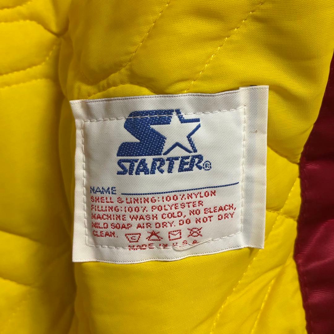 STARTER NFL レッドスキンズ USA製 ナイロンサテンスタジャン