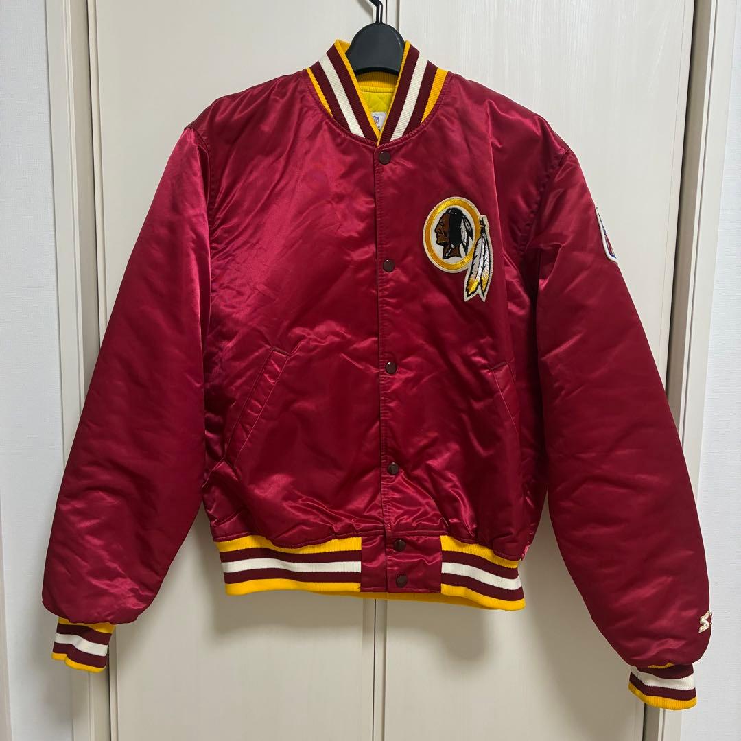 STARTER NFL レッドスキンズ USA製 ナイロンサテンスタジャン