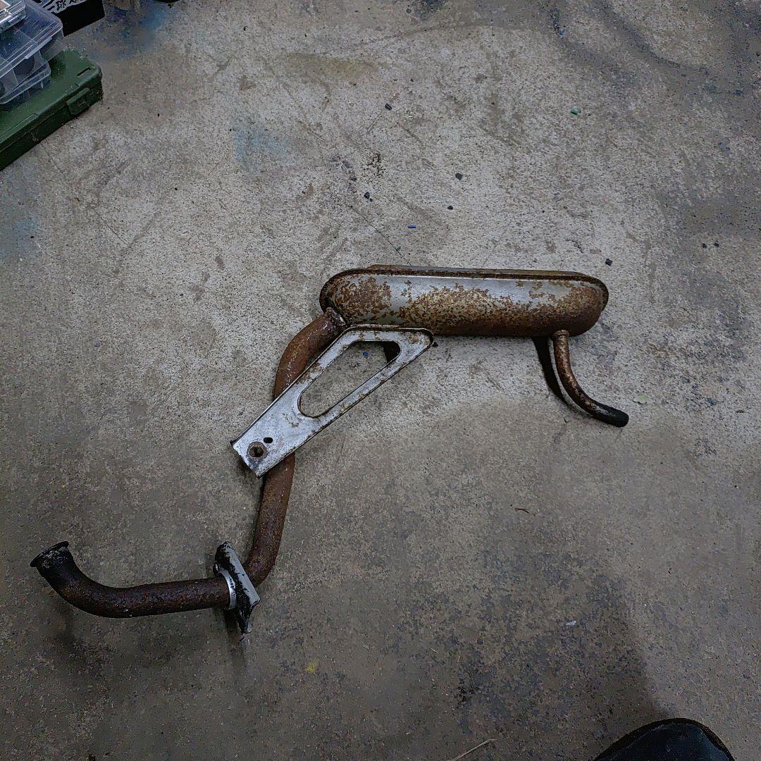 モトコンポ純正マフラー