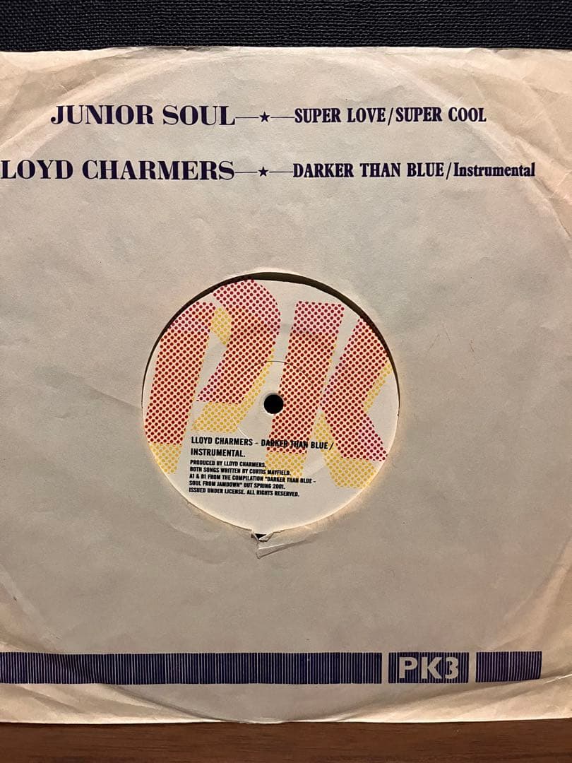 レア盤 10インチ Junior Soul - Super Love