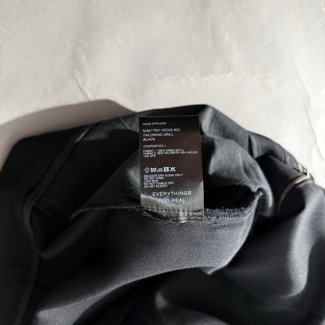 極美品 WALES BONNER TAILORING DRILL size50