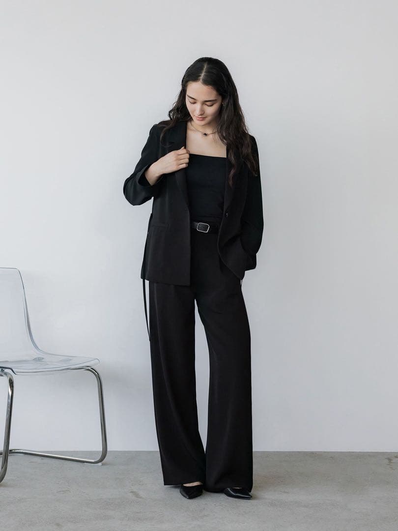 crewre ポケッタブルストレッチジャケット black サイズ2 新品未使用