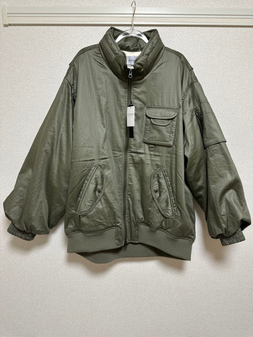 【JEANASIS】 Army BIGブルゾン