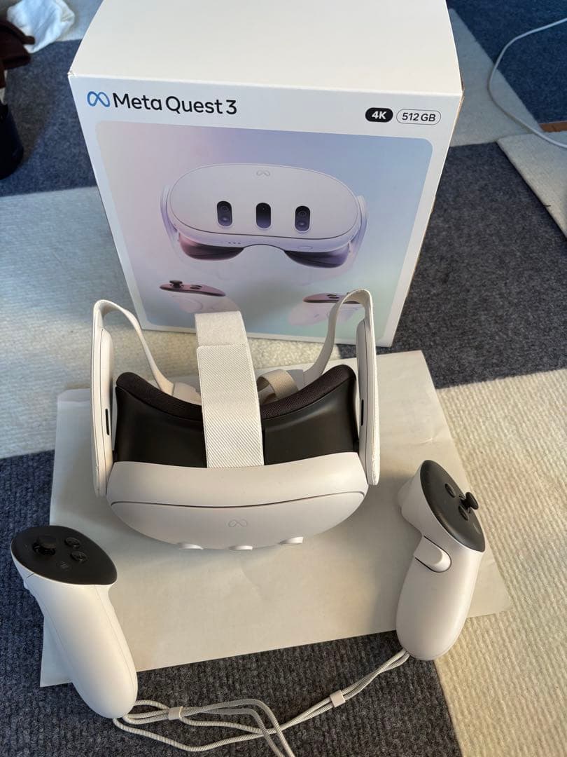  Quest 3 512GB 4K ヘッドセット