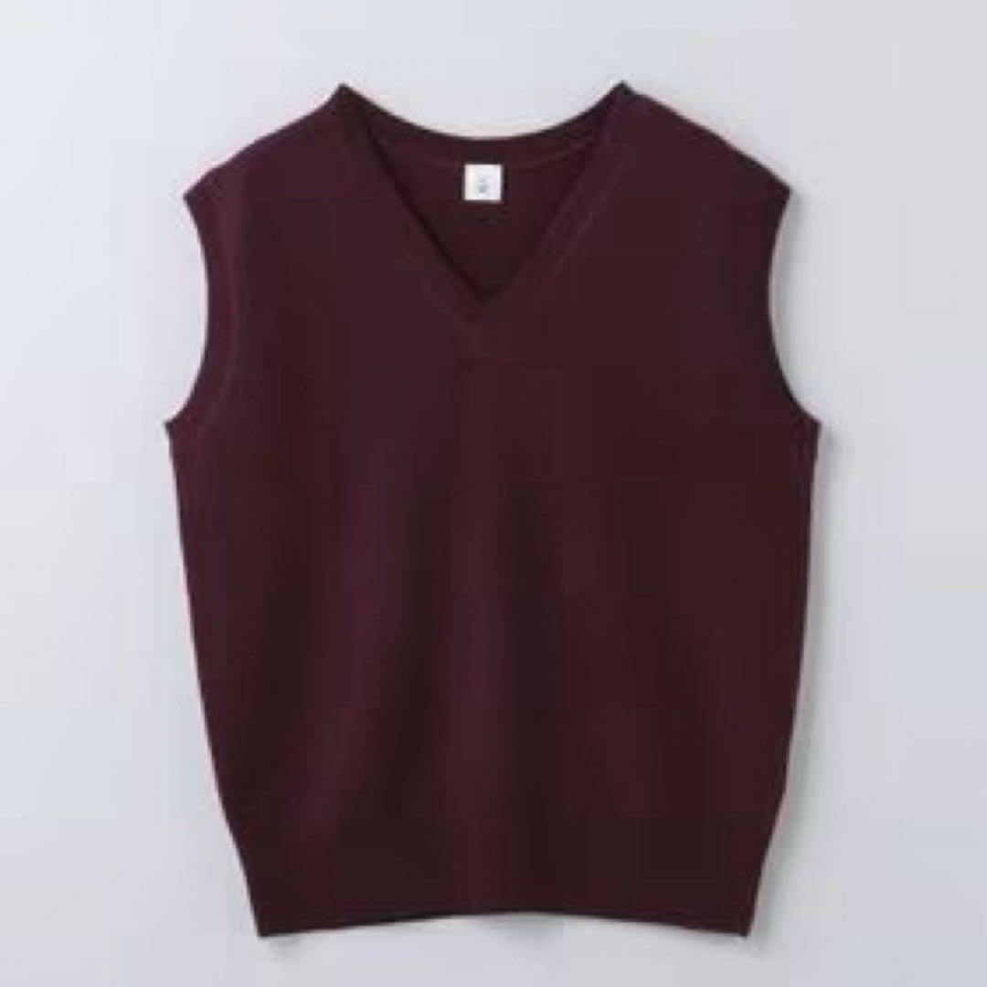 値下げ 新品未使用 6 （ROKU）ウールボイル ニットベスト