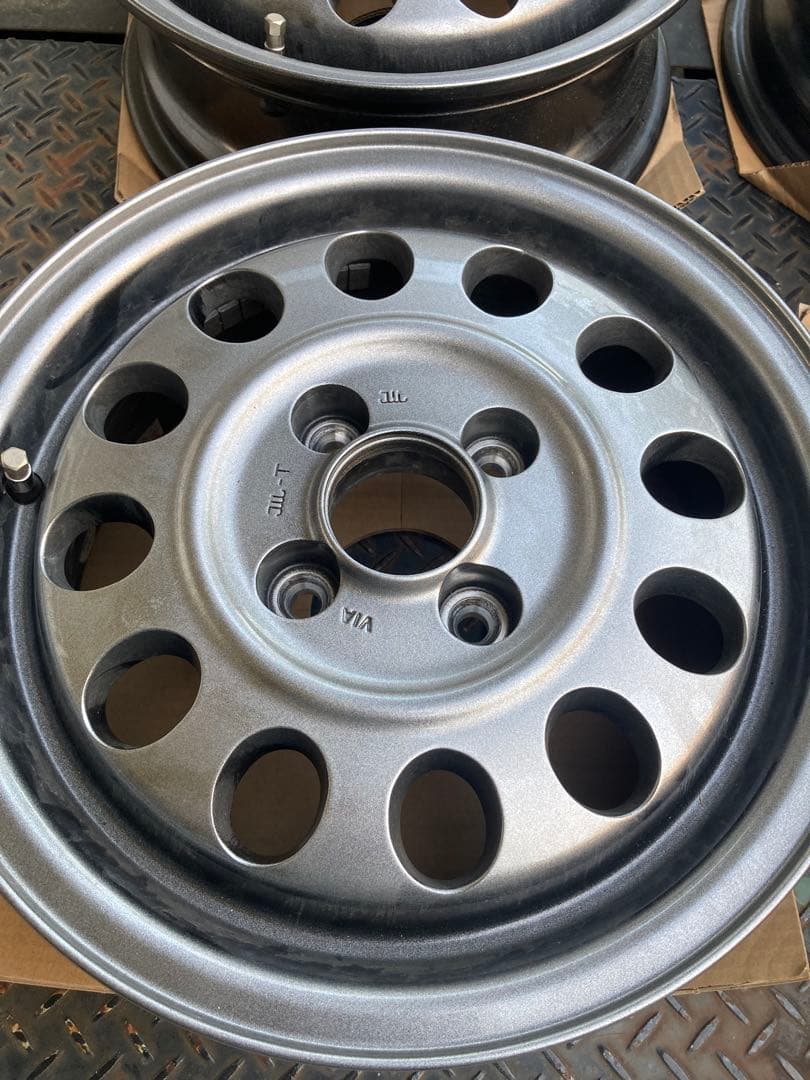 アルミホイール 14インチ PCD 4x100 5J*35 4本セット　送料込み