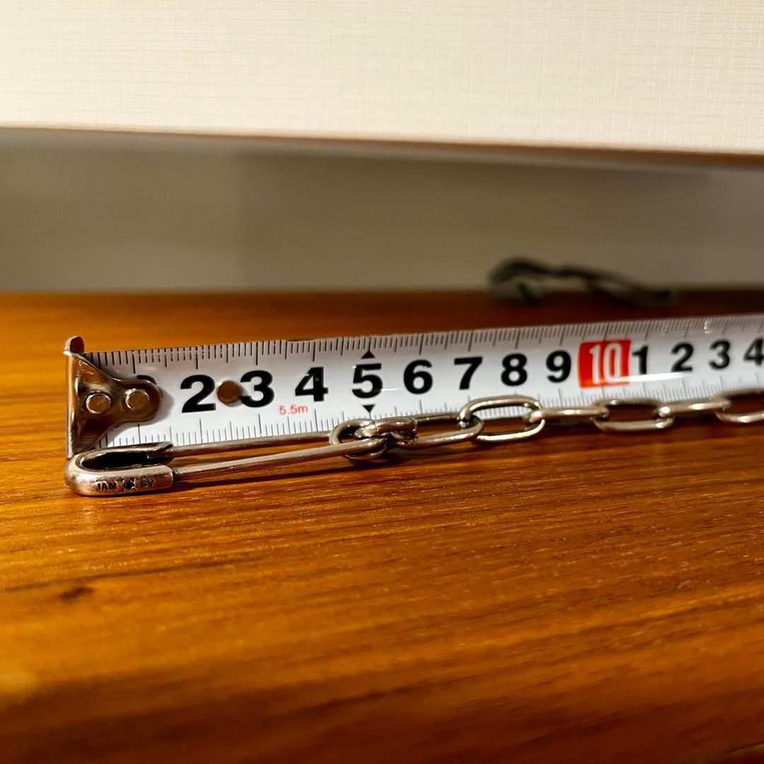 レアJAM  MADE ジャムホームメイド 安全ピンウォレットチェーンL