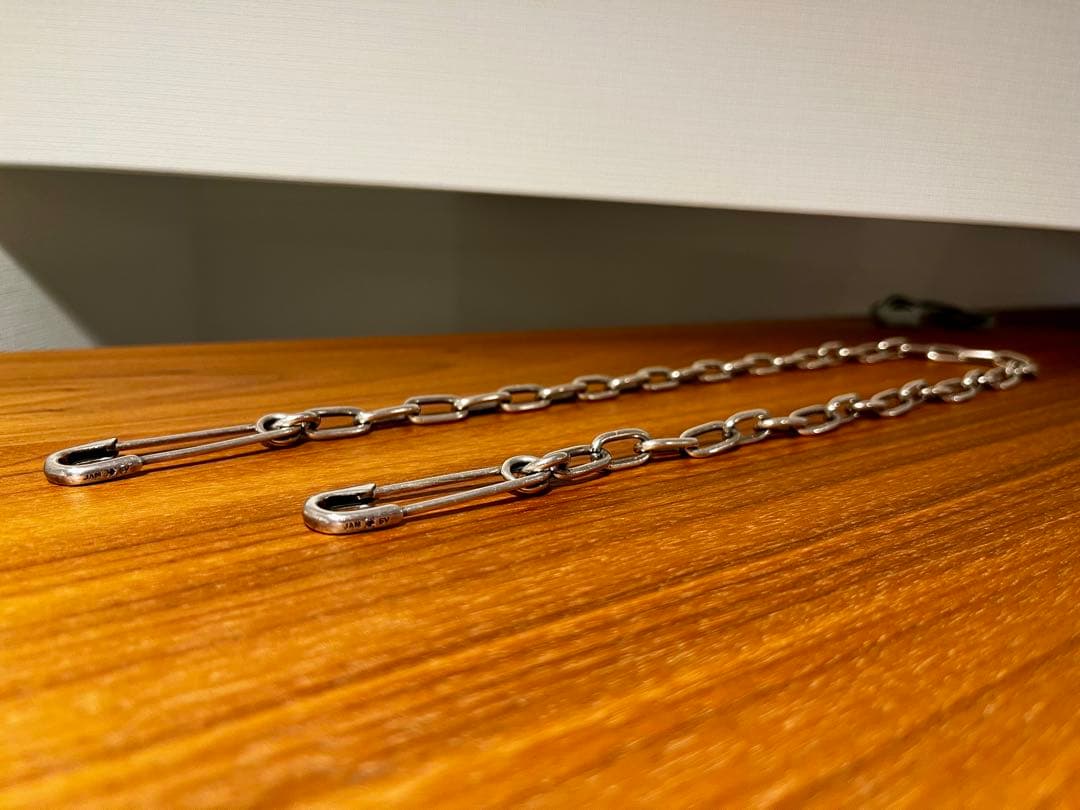 レアJAM  MADE ジャムホームメイド 安全ピンウォレットチェーンL