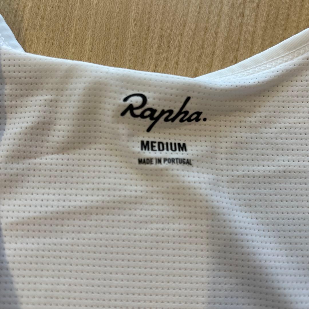 【未使用品】Rapha ビブタイツ ホワイト/ブラック