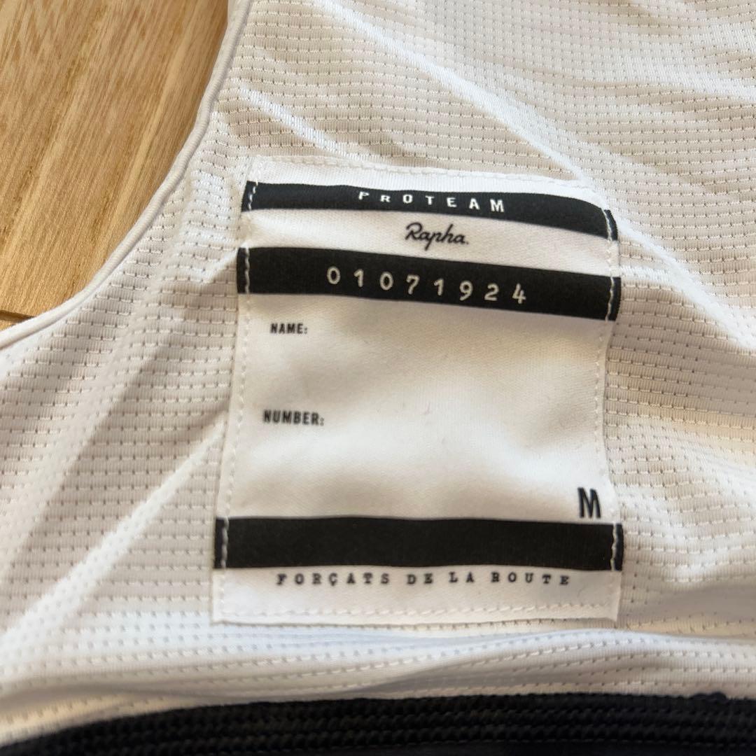 【未使用品】Rapha ビブタイツ ホワイト/ブラック