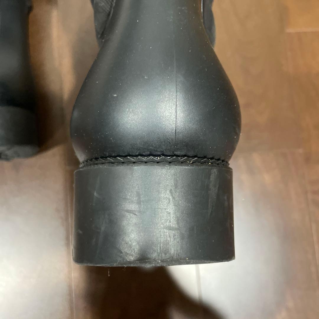 ルイヴィトン ダミエ グラフィット エンジニアブーツ 長靴 レインブーツ ラバー