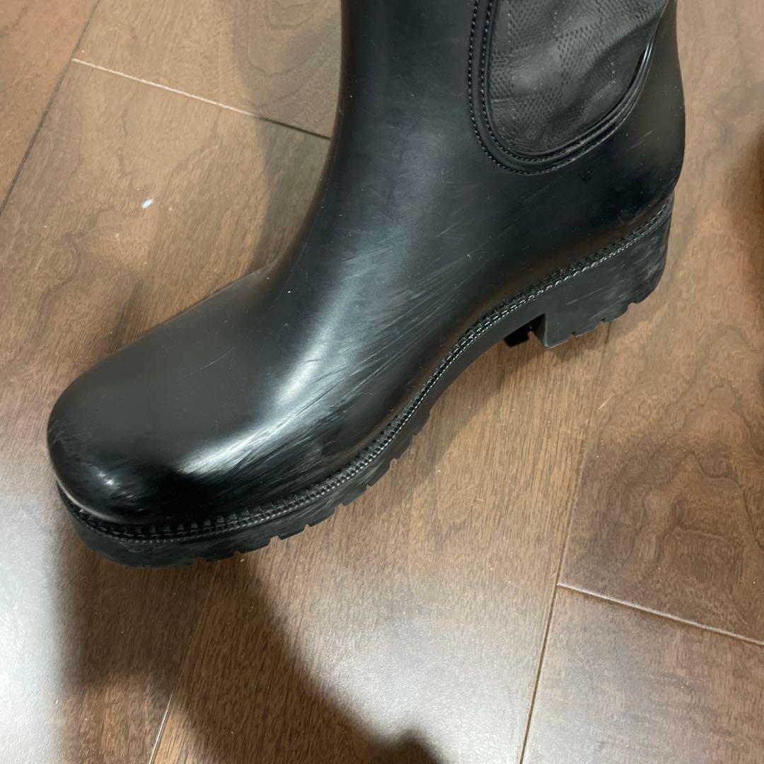 ルイヴィトン ダミエ グラフィット エンジニアブーツ 長靴 レインブーツ ラバー
