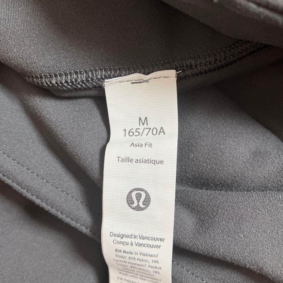 ルルレモン　フレアパンツ Nulu アジアフィット　グレー　M