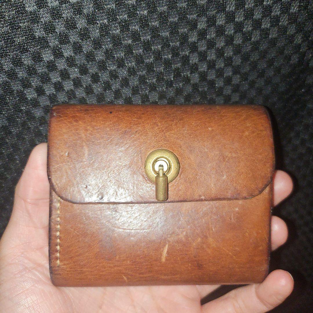 二つ折り革財布(プエブロレザー)