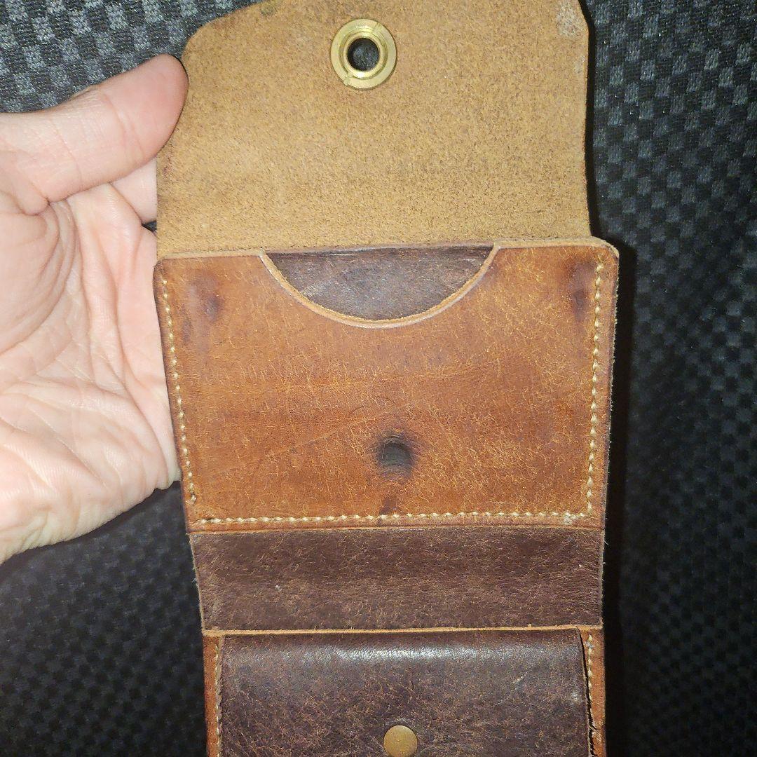 二つ折り革財布(プエブロレザー)