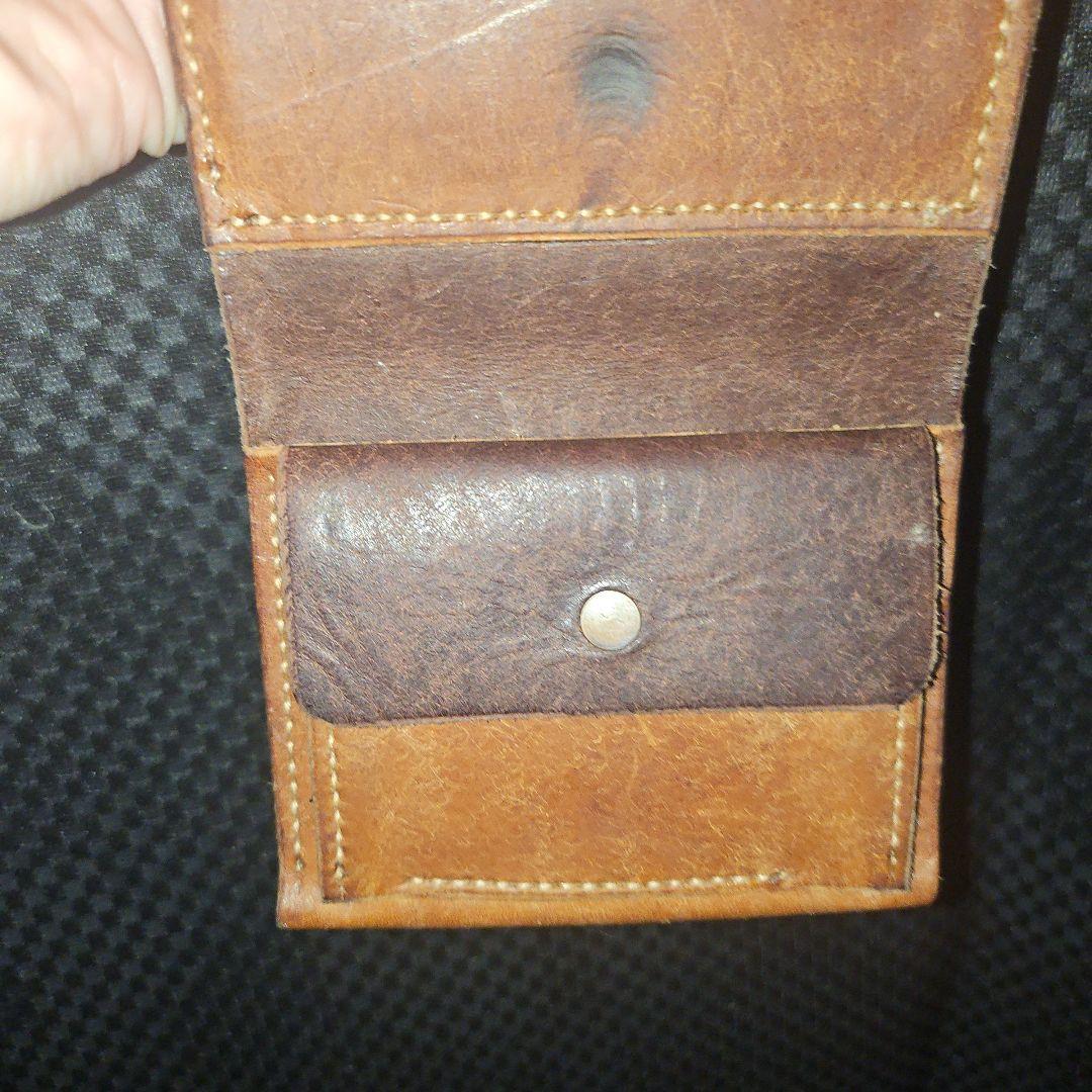 二つ折り革財布(プエブロレザー)