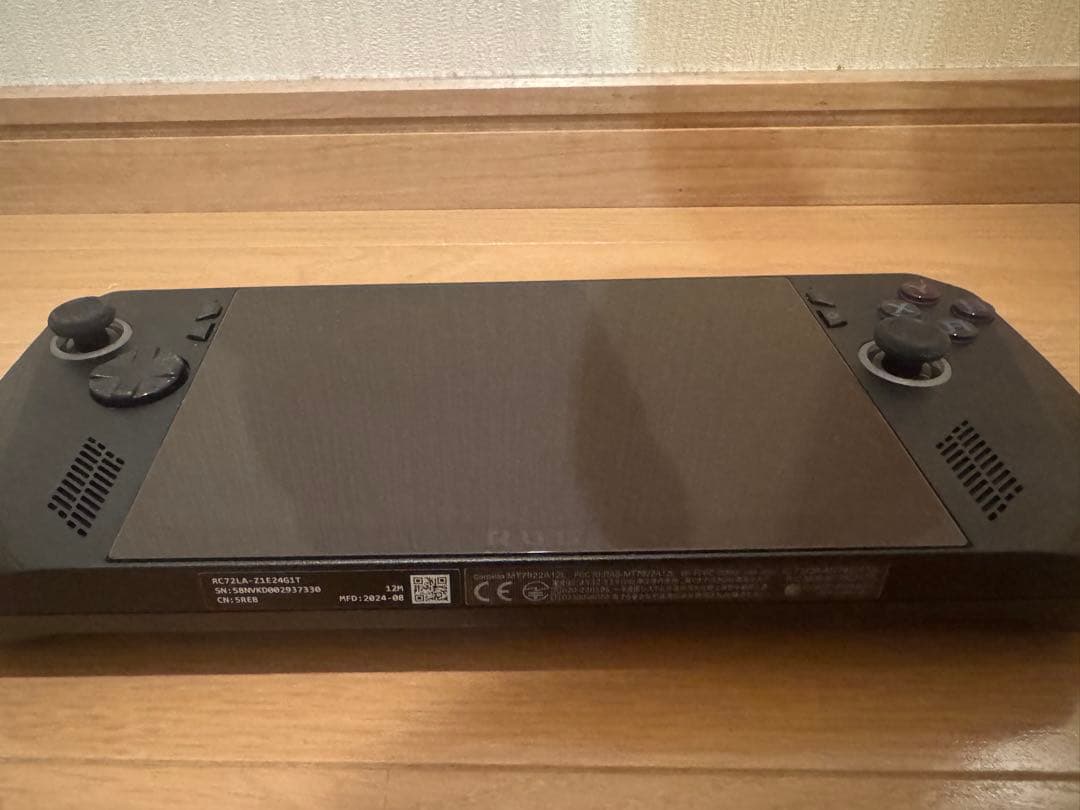 【美品】ROG ALLY X 本体　　付属品（ドック•キャリングケース付き）