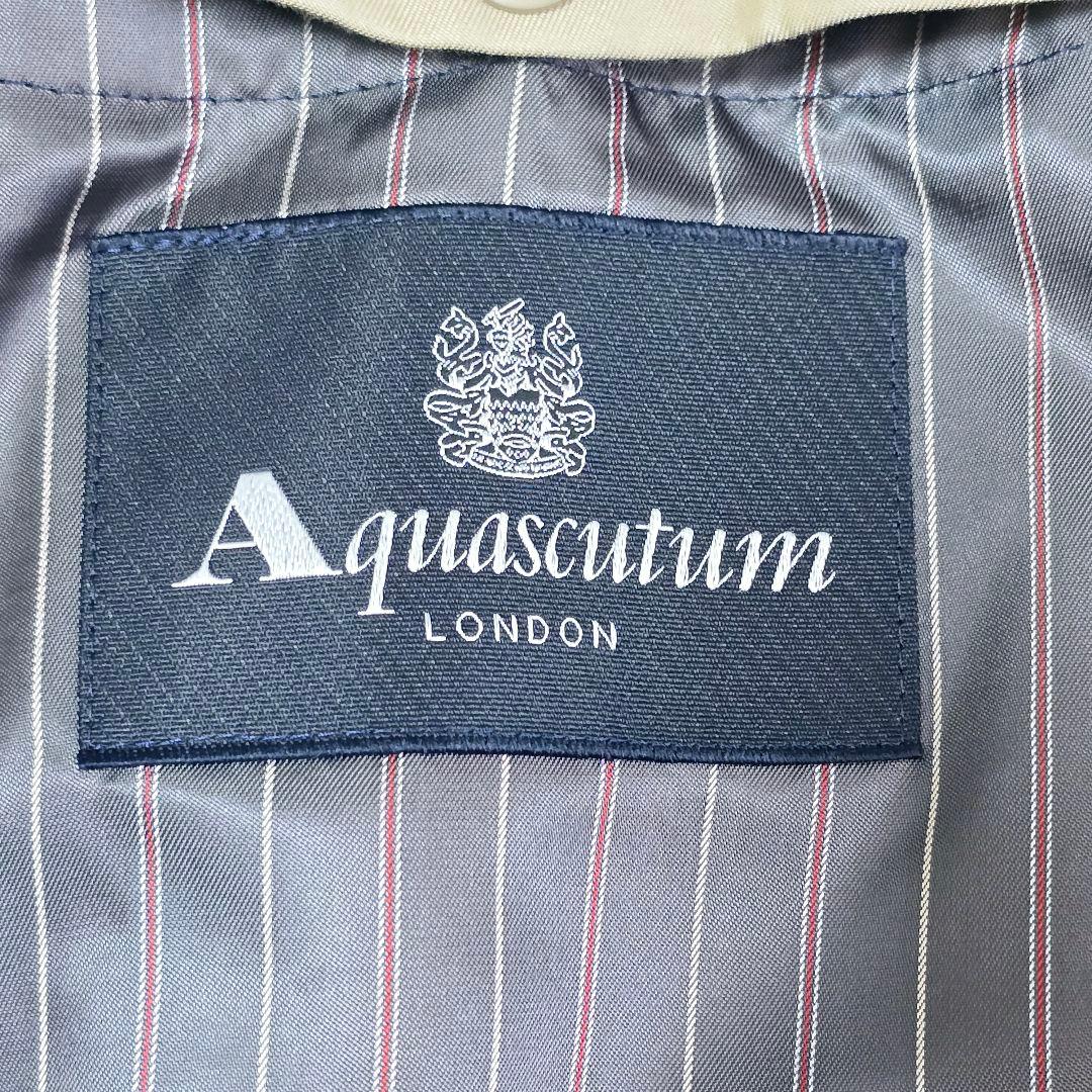 ジロー様 英国王室御用達 アクアスキュータム 　ライナー付き トレンチコート