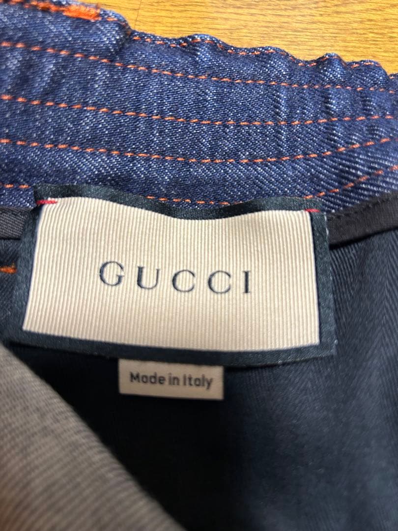 お値下げしましたGUCCI デニムショートパンツ