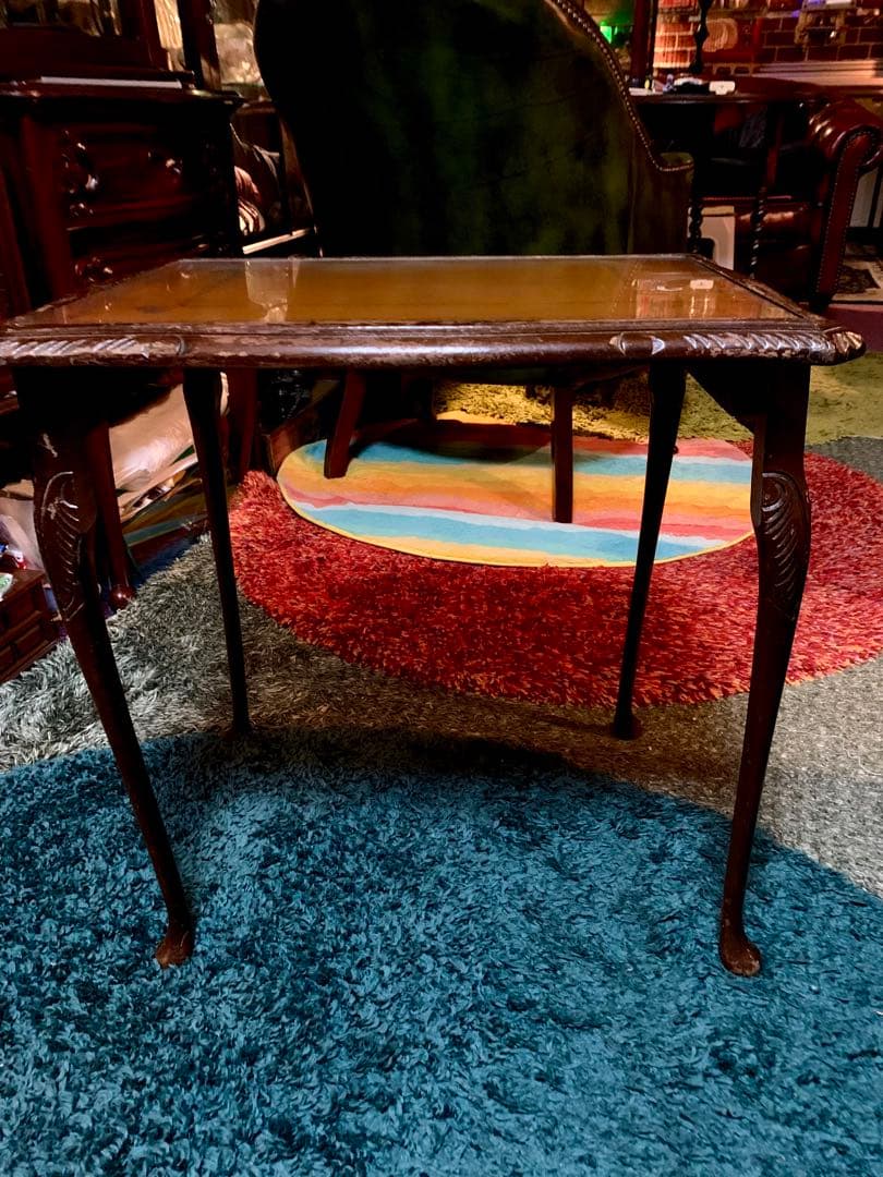 イギリスアンティークネストテーブル&ワインテーブルセット