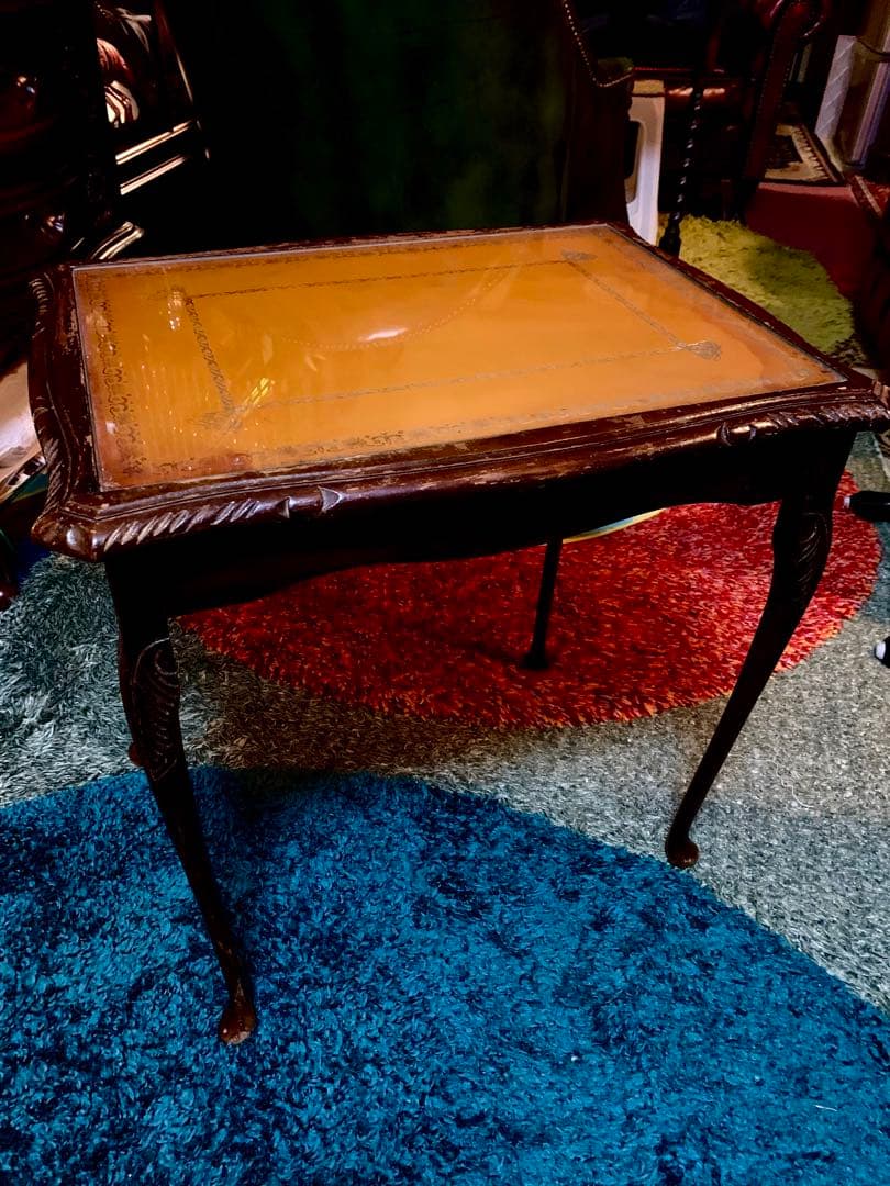 イギリスアンティークネストテーブル&ワインテーブルセット