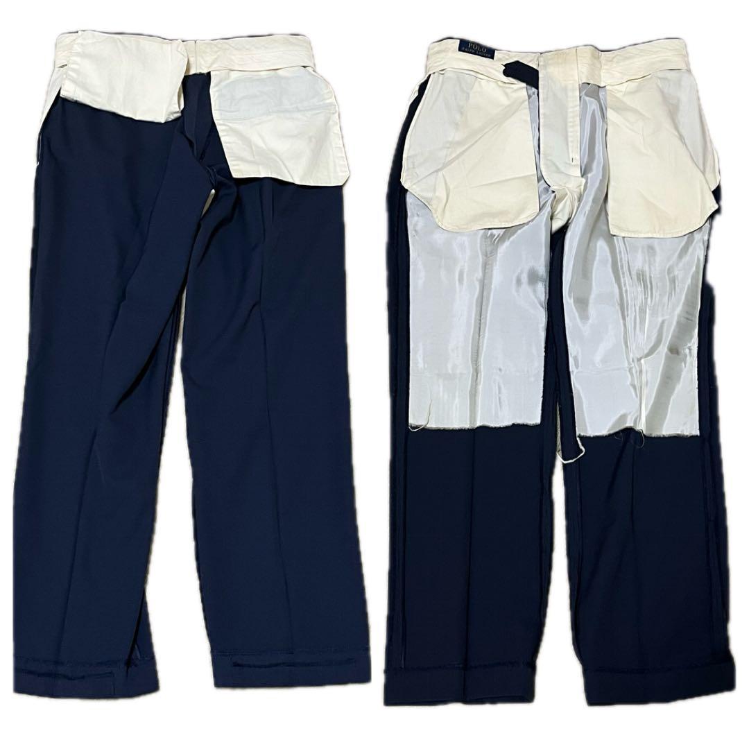 ✨現行モデル✨ POLO RALPH LAUREN スーツ ネイビー 光沢感 S