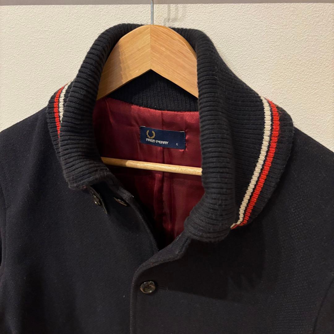 【BEAMS別注】Fred Perry ドンキーコート 濃紺 Lサイズ