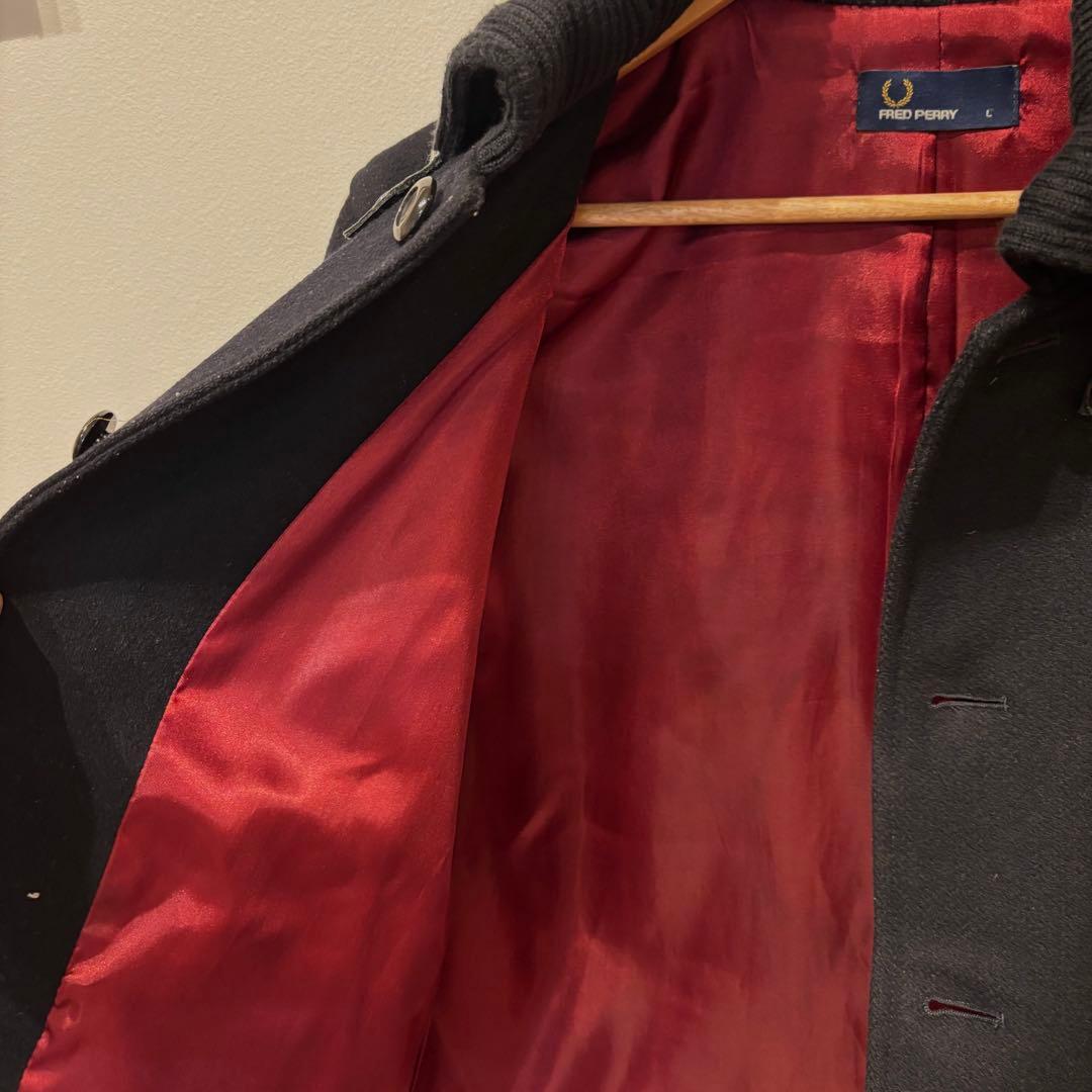 【BEAMS別注】Fred Perry ドンキーコート 濃紺 Lサイズ