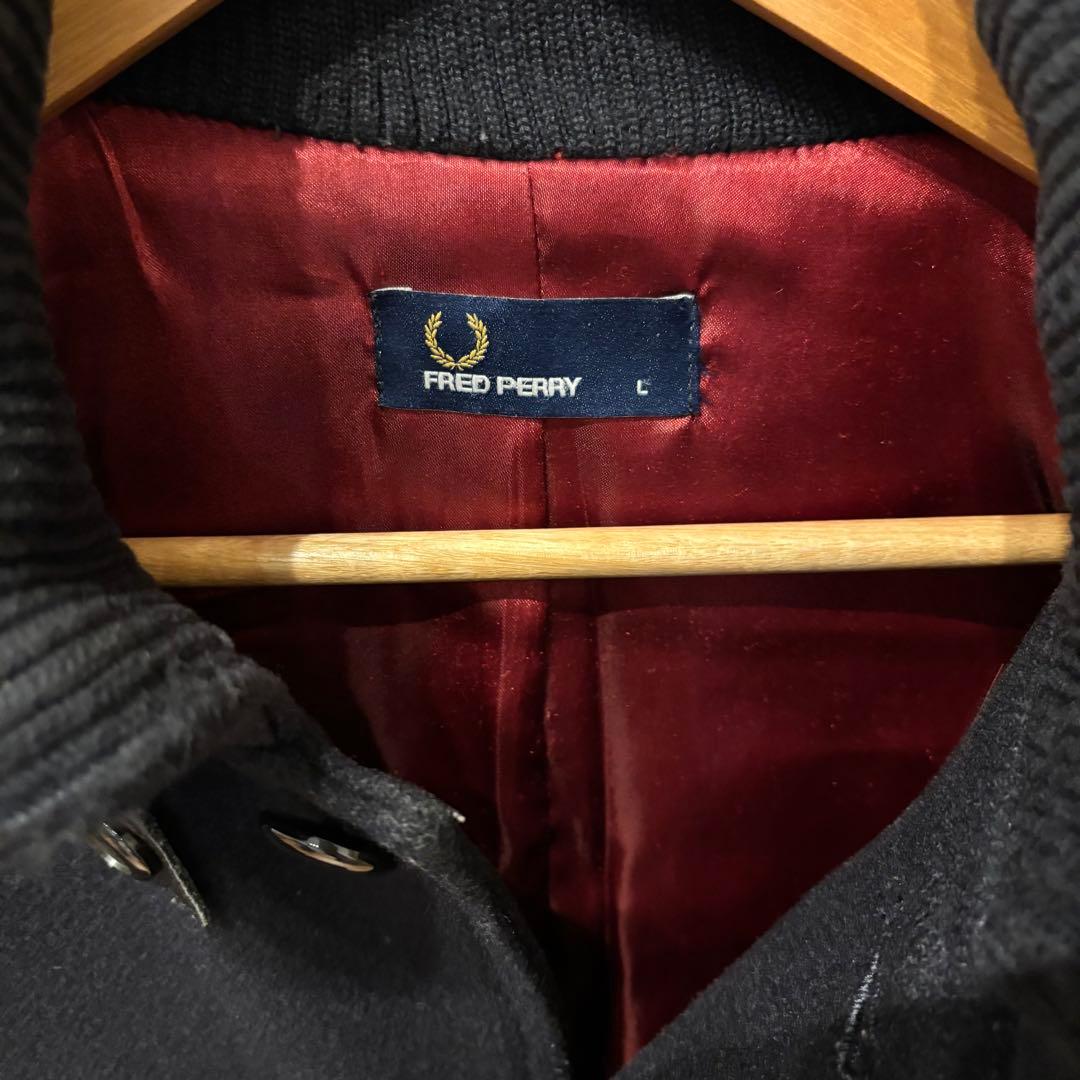 【BEAMS別注】Fred Perry ドンキーコート 濃紺 Lサイズ
