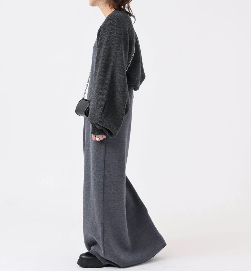 AP STUDIO タンクトップニットワンピース