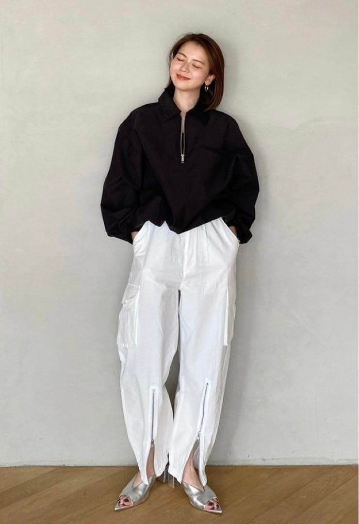 searoomlynn ☆ ヘムZipルーズカーゴパンツ