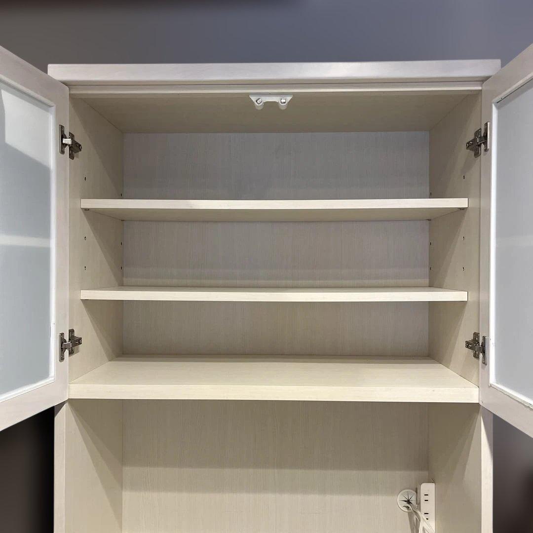 最終値下げ※1月10日(土)で出品取り下げます　ニトリ　リズバレー　食器棚