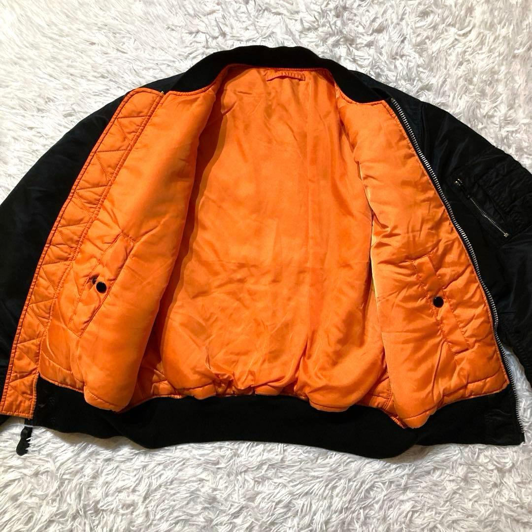 【現行良品】ALPHA INDUSTRIES MA-1 フライトジャケット　L