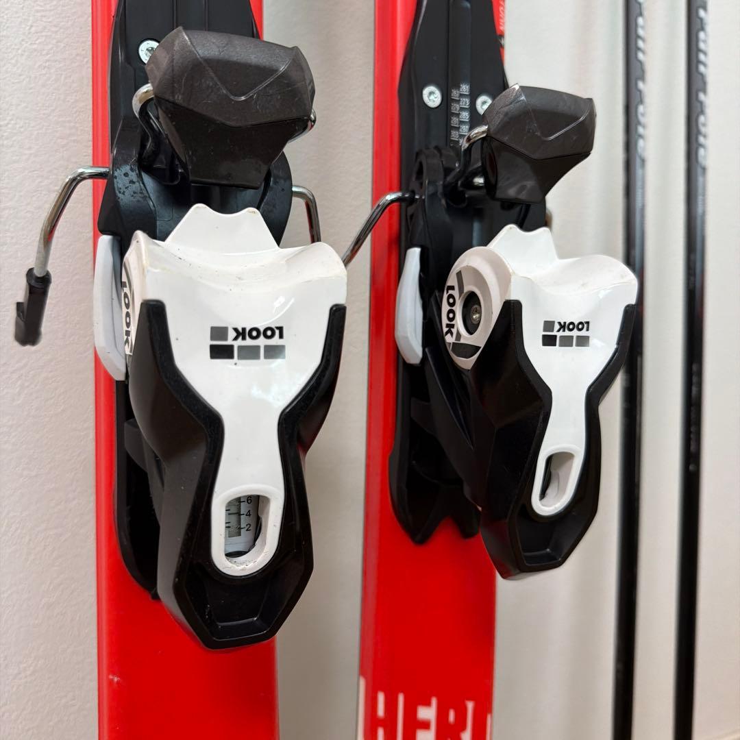 ROSSIGNOL HERO スキーセット ポール付き