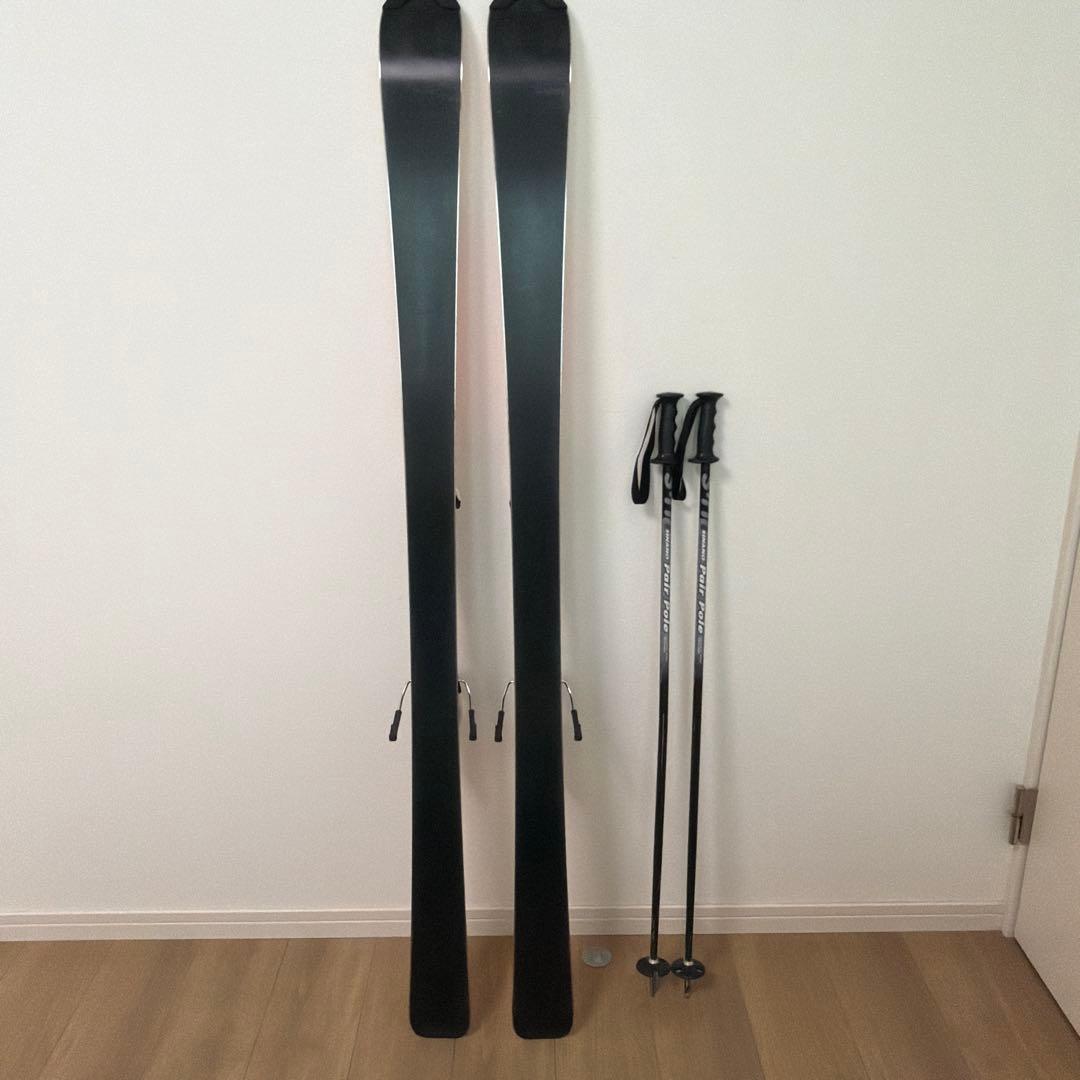 ROSSIGNOL HERO スキーセット ポール付き