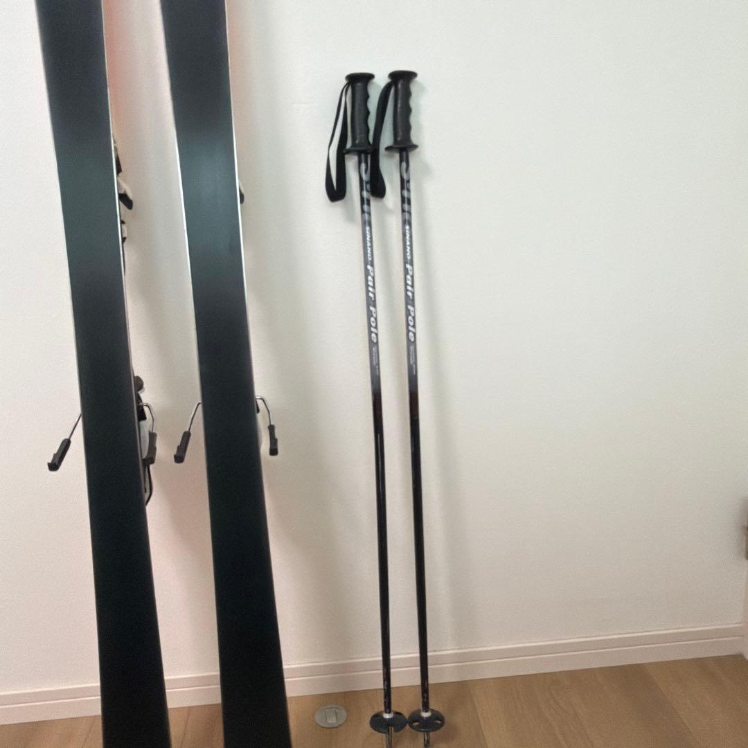 ROSSIGNOL HERO スキーセット ポール付き