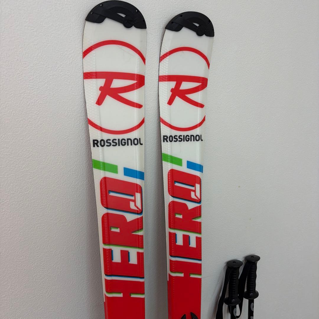 ROSSIGNOL HERO スキーセット ポール付き