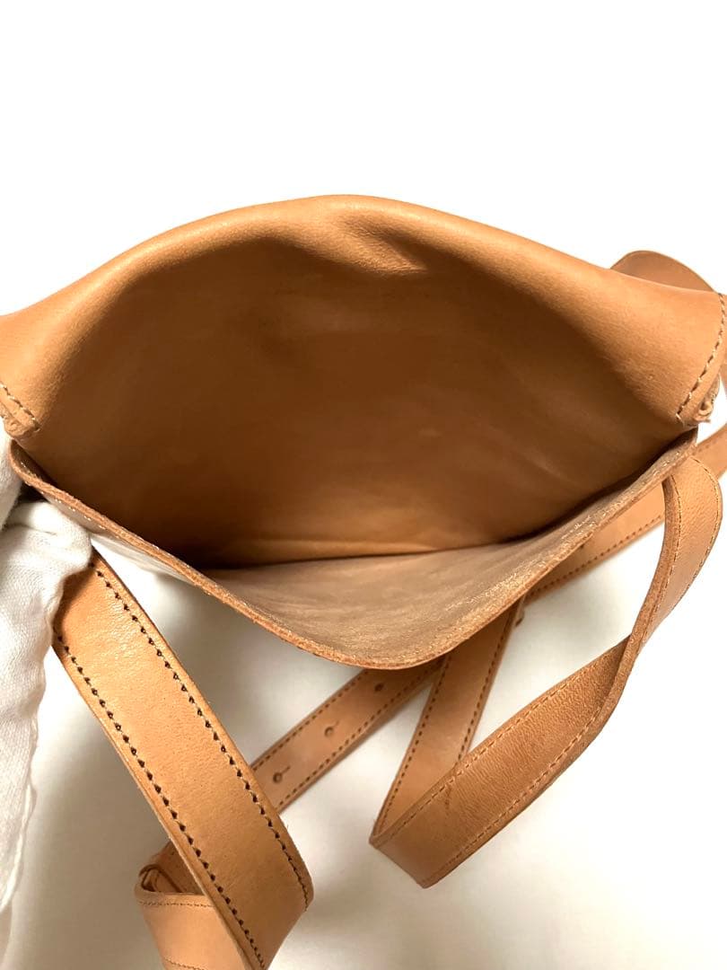 美品★GANZO★ガンゾ★SACCHETTO4★サケット4★サコッシュ★レザー