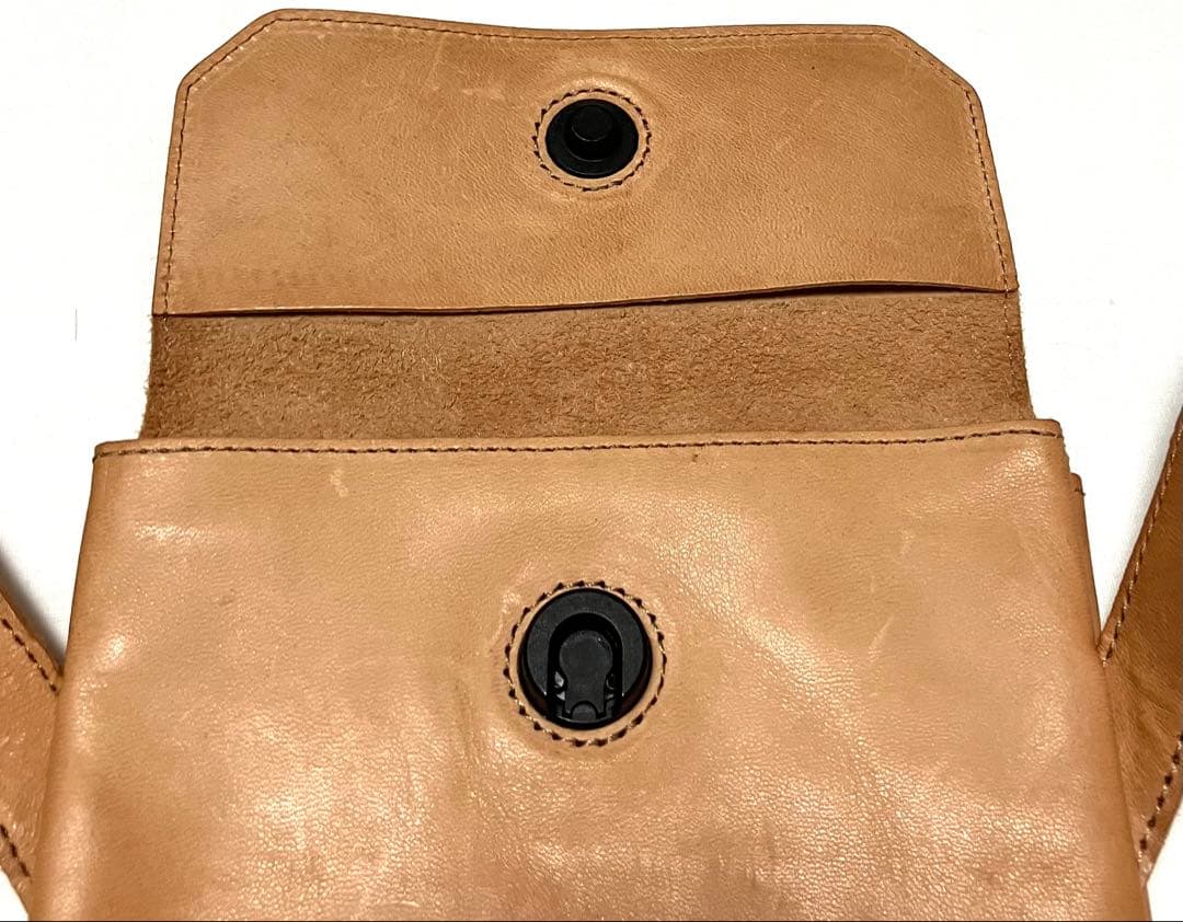 美品★GANZO★ガンゾ★SACCHETTO4★サケット4★サコッシュ★レザー