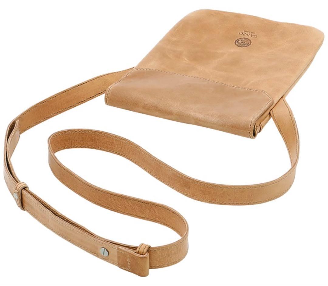 美品★GANZO★ガンゾ★SACCHETTO4★サケット4★サコッシュ★レザー