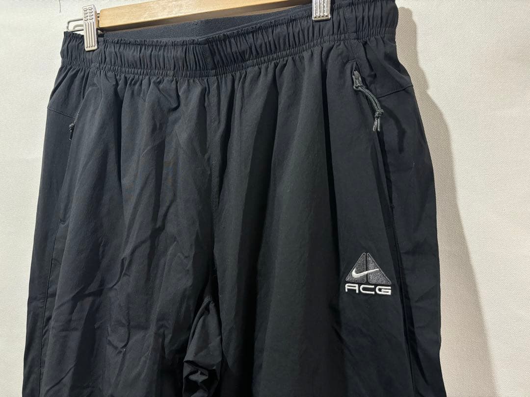 nike acg black iguana 2in1 ナイロンパンツ M
