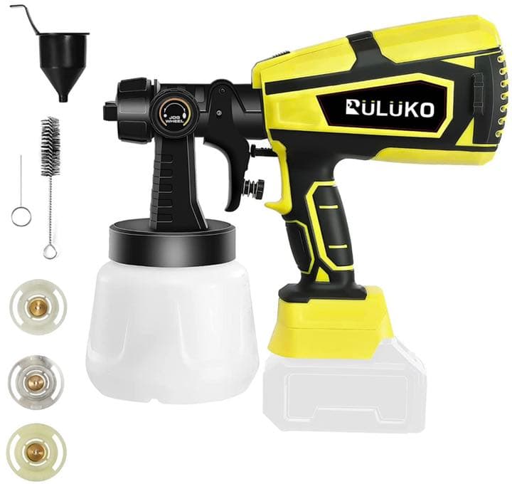 電動スプレーガン 塗装ガン小型 1000mlコードレス電動塗装機21Vバッテリー